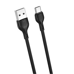 XO cable NB200 USB - USB-C 1,0m 2.1A schwarz